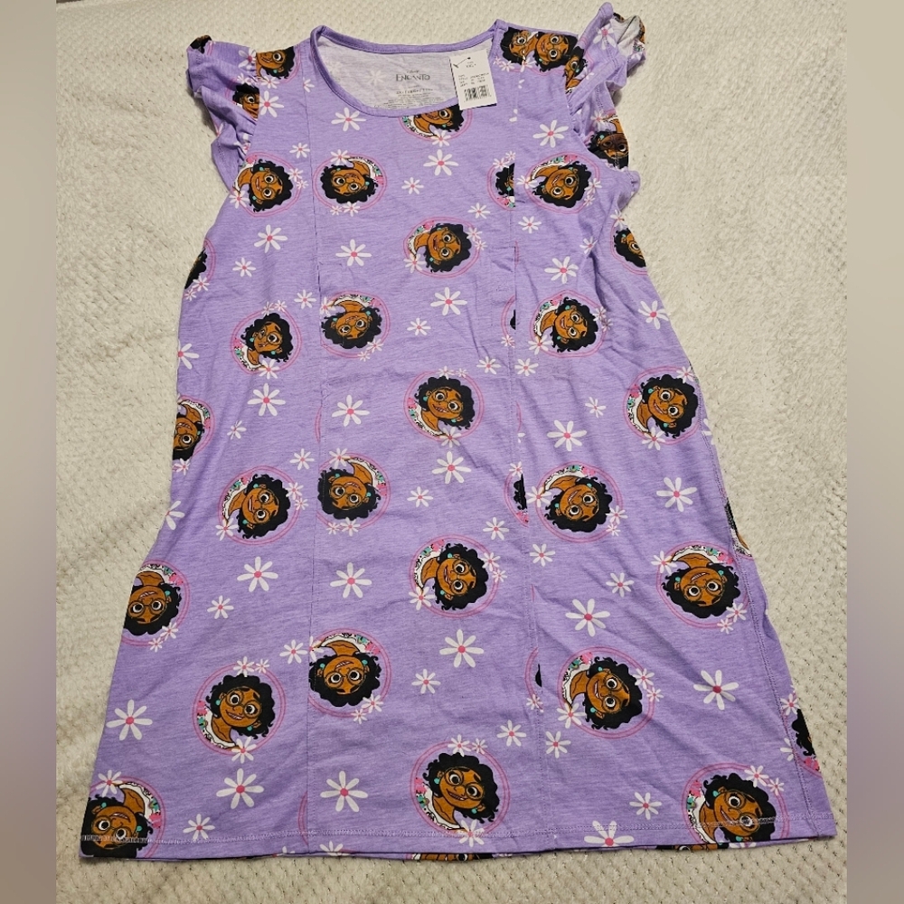 Purple Ruffled Sleeveless Dress
